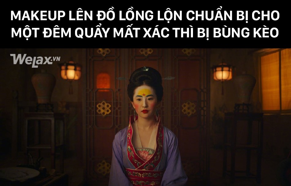 Lưu Diệc Phi và loạt biểu cảm meme trong "Mulan"