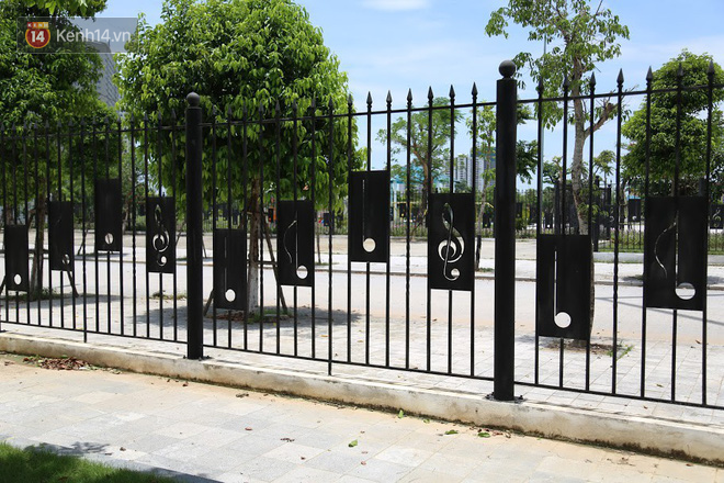 Cận cảnh công viên âm nhạc 200 tỷ đồng được thiết kế hình cây đàn sắp khai trương ở Hà Nội - Ảnh 11.