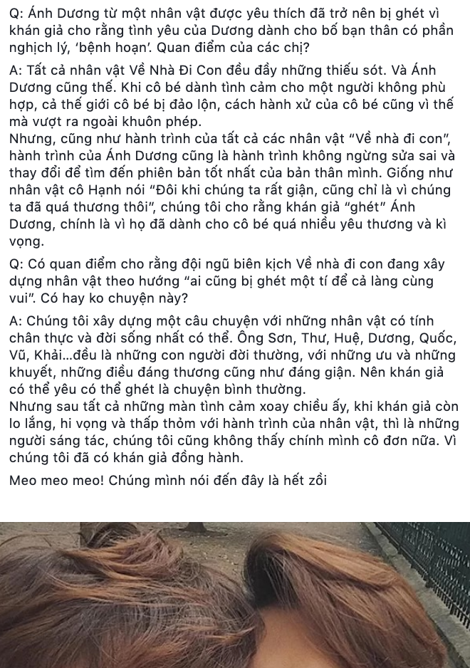 Biên kịch giải thích lí do Dương hỗn với chị Huệ trong tập 60 Về Nhà Đi Con: Hành trình của Ánh Dương là hành trình không ngừng sửa sai - Ảnh 9.