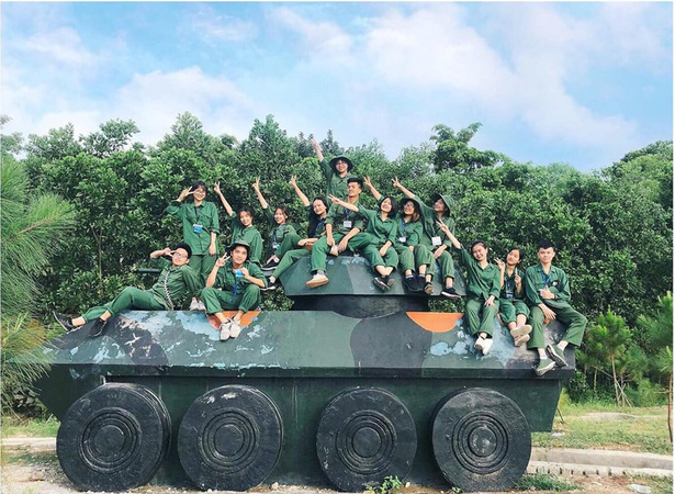 Chùm ảnh học quân sự tuyệt đẹp tại Xuân Hoà: Lăn lộn 30 ngày đêm ở đây, đời sinh viên còn gì để tiếc nuối - Ảnh 2.