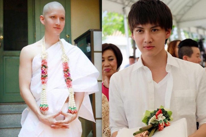 Dàn nam thần Thái siêu hot xuống tóc đi tu báo hiếu cha mẹ: Thay đổi ngoạn mục, gây sốt vì ngoại hình tự nhiên - Ảnh 41. Dàn nam thần Thái siêu hot xuống tóc đi tu báo hiếu cha mẹ: Thay đổi ngoạn mục, gây sốt vì ngoại hình tự nhiên - Ảnh 41.