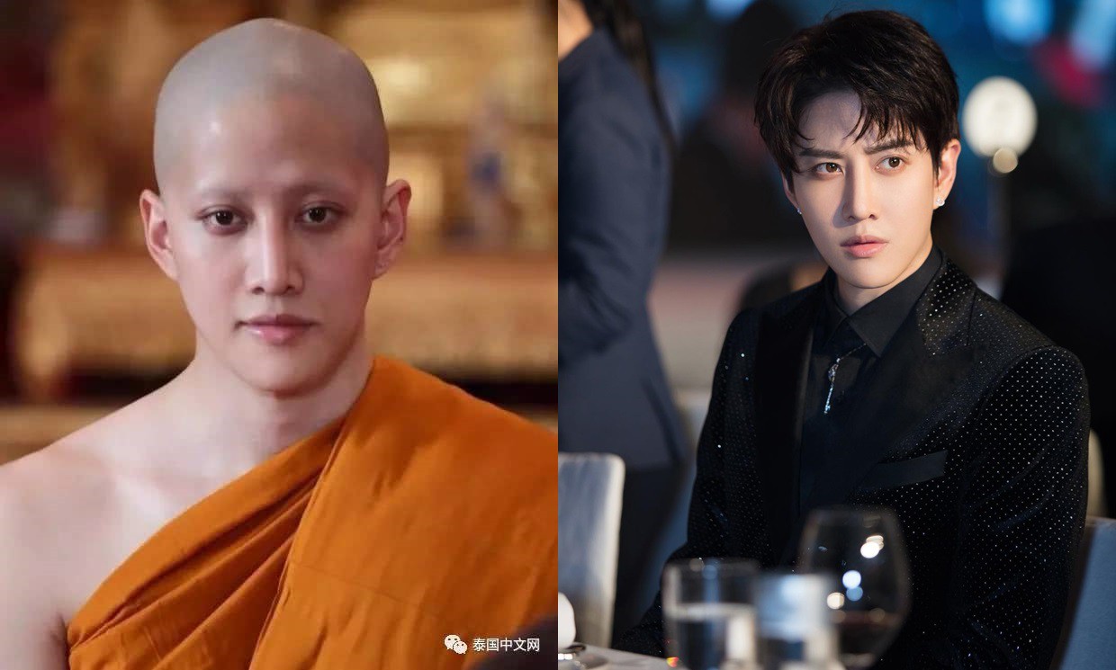 Dàn nam thần Thái siêu hot xuống tóc đi tu báo hiếu cha mẹ: Thay đổi ngoạn mục, gây sốt vì ngoại hình tự nhiên - Ảnh 8. Dàn nam thần Thái siêu hot xuống tóc đi tu báo hiếu cha mẹ: Thay đổi ngoạn mục, gây sốt vì ngoại hình tự nhiên - Ảnh 8.