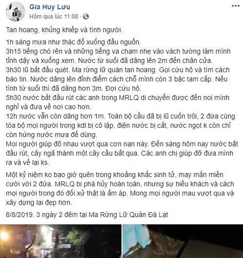 Sốc trước cảnh tượng Ma Rừng Lữ Quán Đà Lạt sau khi bị nhấn chìm trong biển nước, KDL thông báo tạm ngưng hoạt động - Ảnh 2.