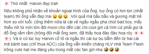 Harvin: Anh đúng là HLV level vô địch thế giới nhưng không chỉ Liên Quân Mobile mà còn ở trình thả thính siêu cấp vũ trụ - Ảnh 4.