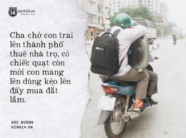 Xúc động cảnh con gái ngủ gục vào lưng bố trên chuyến xe bus nhập học: Ngủ đi con, mai chỉ còn mình con trên thành phố thôi đấy! - Ảnh 2.