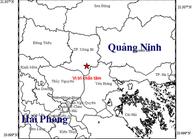 Động đất cường độ 3,2 làm rung chuyển nhà dân ở tỉnh Quảng Ninh - Ảnh 1.