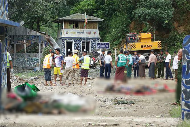 Phiến quân tấn công lực lượng an ninh Myanmar, 28 người thương vong - Ảnh 1.