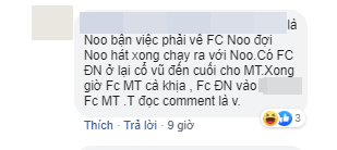 Chỉ một bức ảnh khán đài, FC Mỹ Tâm, Đông Nhi, Noo Phước Thịnh hỗn chiến kịch liệt trên mạng xã hội! - Ảnh 3.