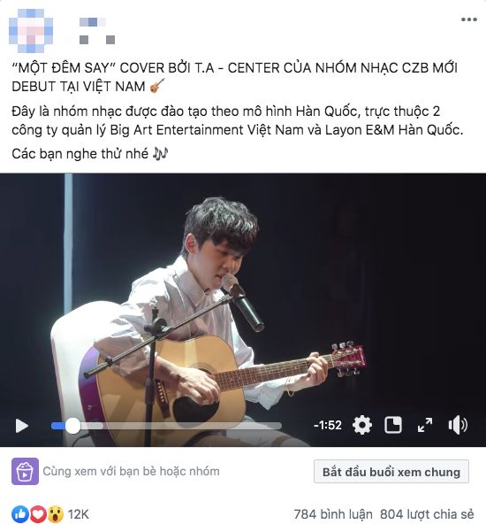 Hội fangirl thiếu nghị lực đang mê như điếu đổ bản cover Một Đêm Say của mỹ nam nhóm nhạc tân binh CZB - Ảnh 2.