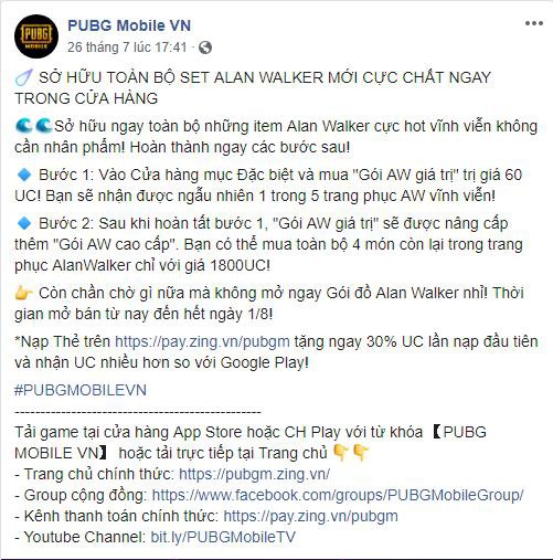 PUBG Mobile bắt tay Alan Walker – Sự kết hợp khiến game thủ sướng mê - Ảnh 6.