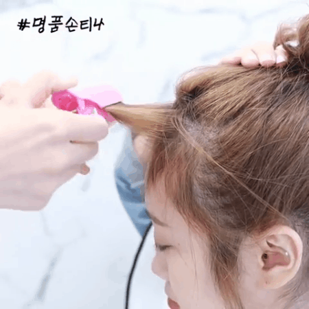 Gái Hàn luôn có tóc mái bồng bềnh tự nhiên cả ngày dài là nhờ một thủ thuật vô cùng đặc biệt - Ảnh 2.
