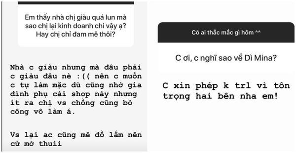 Đây là phản ứng bất ngờ của ái nữ nhà Minh Nhựa khi được hỏi về vợ kế của ba - Mina Phạm - Ảnh 3.