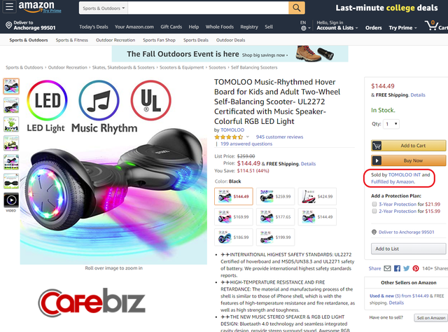 Sự thật về h&agrave;ng h&oacute;a tr&ecirc;n Amazon: Vẫn c&oacute; h&agrave;ng fake, h&agrave;ng giả như thường, thậm ch&iacute; từng ph&aacute;t nổ - Ảnh 2.