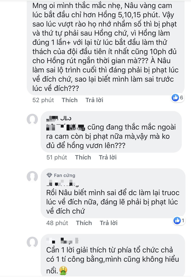 Góc thắc mắc: Đội Hồng làm thử thách đúng 1 lần nhưng sao bị xếp cuối Cuộc đua kỳ thú? - Ảnh 6.