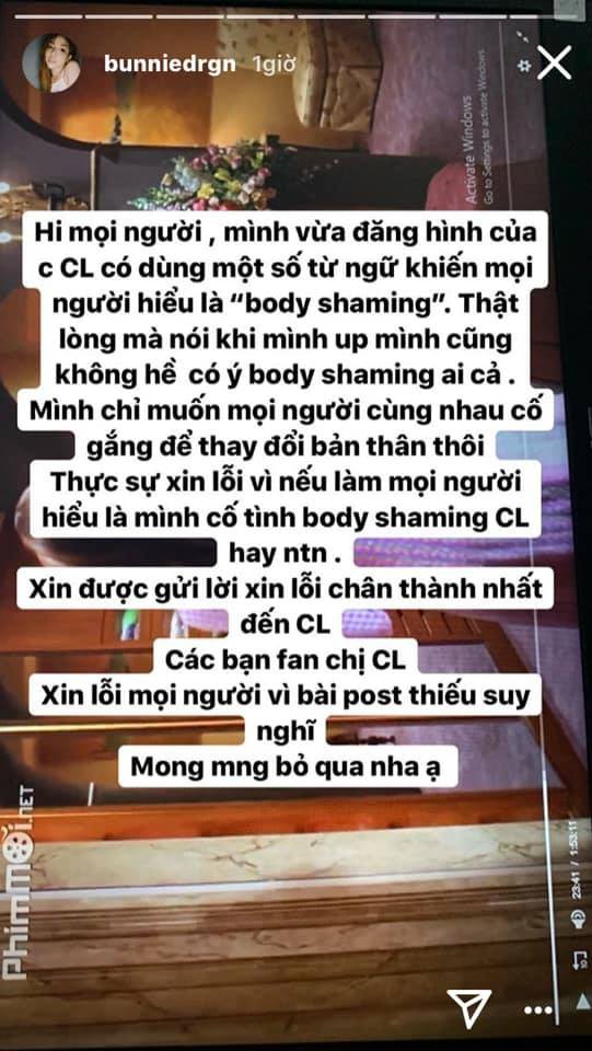 Gái xinh nổi tiếng Instagram bị fan Kpop chỉ trích dữ dội vì vạ miệng body shaming CL (2NE1) - Ảnh 3.