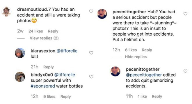 Bị tai nạn xe máy mà vẫn có bộ ảnh cực nghệ, hot Instagrammer bị cộng đồng mạng mắng cho 1 trận vì tội dàn cảnh sống ảo - Ảnh 5.