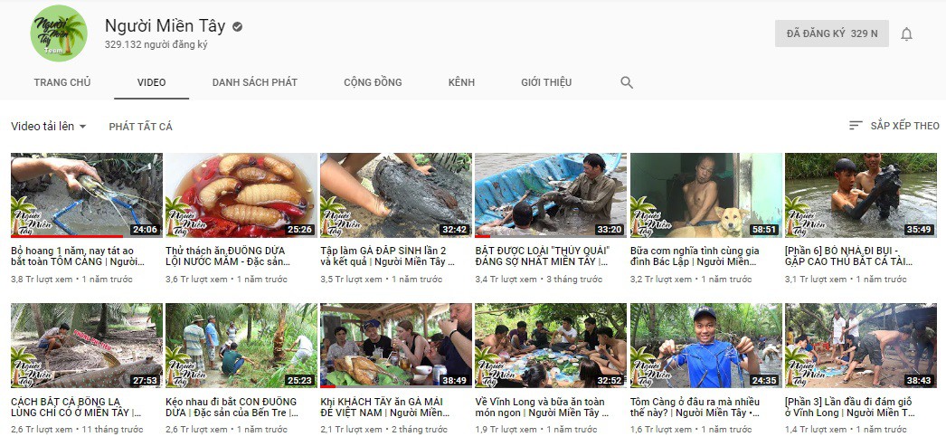 5 kênh du lịch - ẩm thực hot nhất miền Tây: Khoai Lang Thang sắp đạt nút vàng, một YouTuber trẻ tuổi khác đã làm được điều đó từ lâu - Ảnh 22.