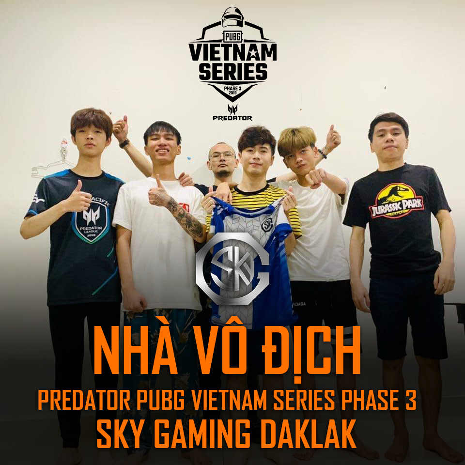 Predator PUBG Vietnam Series Phase 3 là giải đấu PUBG kịch tính nhất từ trước đến nay, Sky Gaming Daklak lên ngôi vô địch nghẹt thở - Ảnh 1.