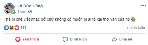 Tác giả Sáng mắt chưa lấp lửng: Thà bị chê nhạc dở còn hơn bị tố mượn thơ của người khác, loạt sao Việt vào hóng biến - Ảnh 1.