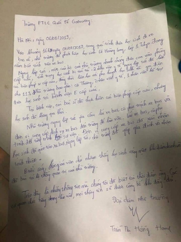 Suốt 8 tiếng học sinh kh&ocirc;ng xuất hiện tại trường, kh&ocirc;ng c&ocirc; gi&aacute;o n&agrave;o đặt c&acirc;u hỏi hay nghĩ đến việc t&igrave;m em sao? - Ảnh 3.