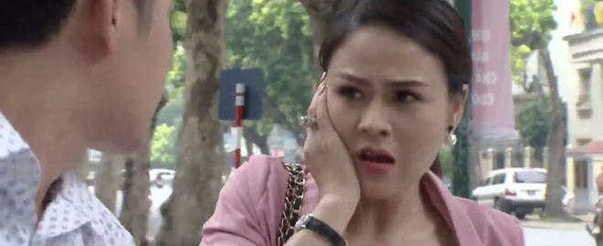 Những Nh&acirc;n Vi&ecirc;n Gương Mẫu tập 21: Chồng Li&ecirc;n giở th&oacute;i vũ phu, mắng vợ đồ lăng lo&agrave;n ngay cơ quan v&igrave; đi xe c&ugrave;ng trai lạ! - Ảnh 4.