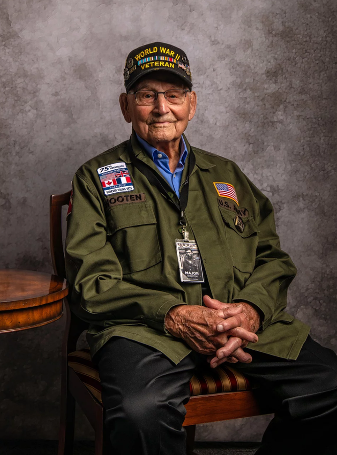 Nhiếp ảnh tôn vinh: Chụp chân dung những cựu chiến binh Thế chiến thứ 2 cuối cùng - Ảnh 8.