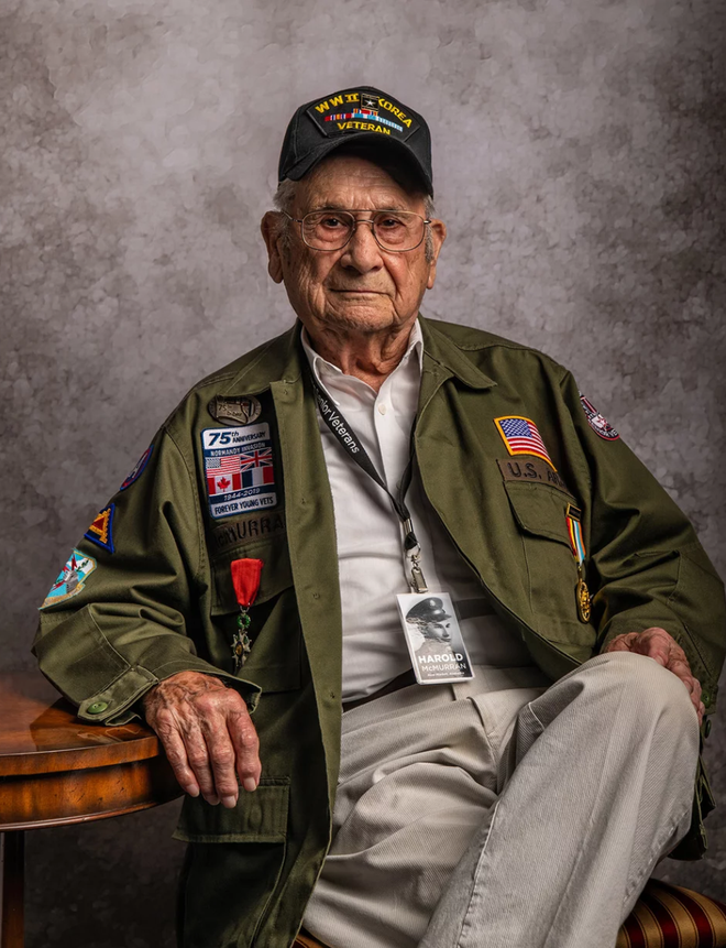 Nhiếp ảnh tôn vinh: Chụp chân dung những cựu chiến binh Thế chiến thứ 2 cuối cùng - Ảnh 10.