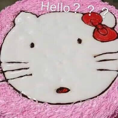 Pha tự an ủi cực mạnh đến từ nạn nhân mua bánh Hello Kitty, nhận bánh phiên bản đã tẩy trang: Thôi thì trông cũng đáng yêu! - Ảnh 3.