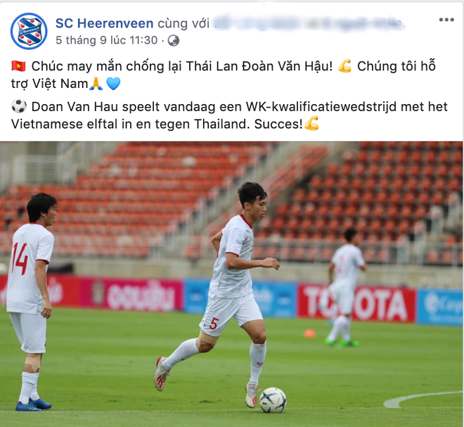 Đoàn Văn Hậu thức đêm cổ vũ SC Heerenveen trong ngày đối đầu đội bóng số 1 Hà Lan - Ảnh 3.