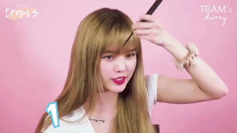 Ai thích tóc đẹp giống Lisa thì hãy nghe Thiều Bảo Trâm chỉ cách cắt, sấy mái - Ảnh 4.