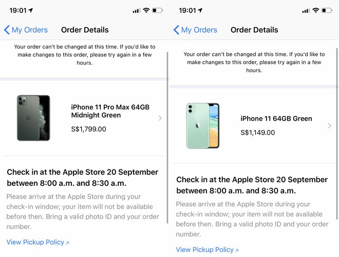 Thử order iPhone 11 & iPhone 11 Pro tại Singapore: Đây là lý do bạn không nên mua iPhone 11 quá sớm - Ảnh 2.