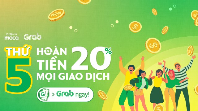 Cơn lốc hoàn tiền đến 20% sẽ ập đến trên Grab vào thứ 5 hằng tuần, bạn đã biết hay chưa? - Ảnh 2.