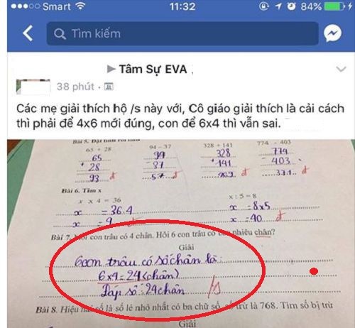 Bất ngờ vì thầy giáo gạch kết quả đúng của học sinh, cha mẹ đồng loạt phản ứng thầy nên học lại bài - Ảnh 4.