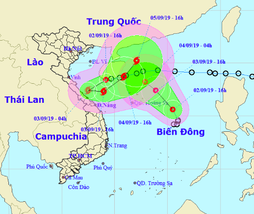 Quỹ đạo di chuyển dị thường của 2 &aacute;p thấp nhiệt đới, thời tiết diễn biến kh&oacute; lường - Ảnh 1.