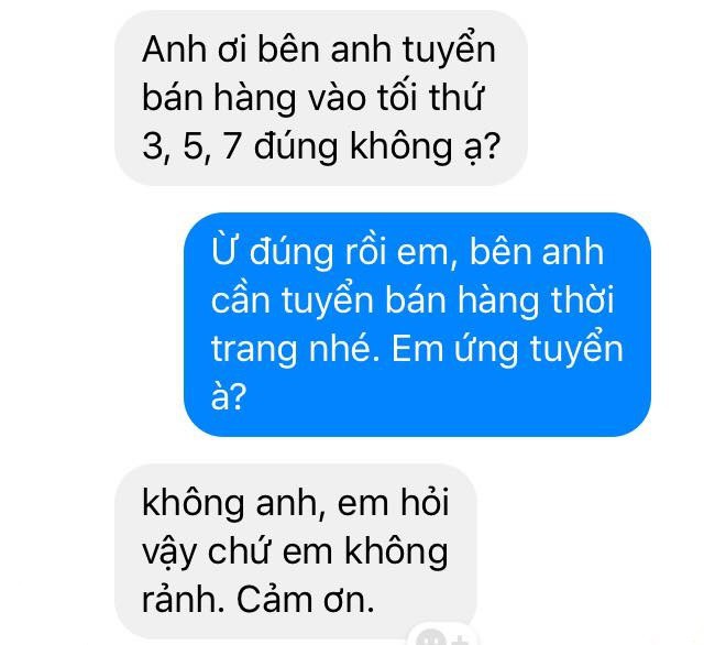 Nhà tuyển dụng tiết lộ những màn chào hỏi cực éo le, giờ thì hiểu vì sao nhiều bạn trẻ mãi chẳng xin nổi việc! - Ảnh 4.