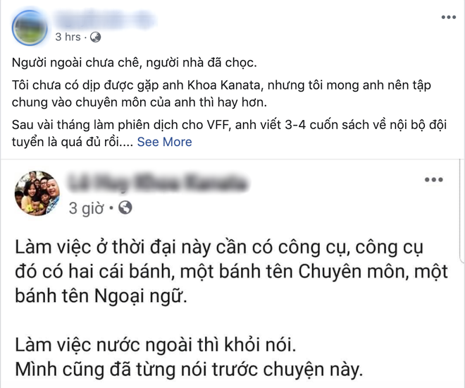 Tranh cãi gay gắt khi trợ lý ngôn ngữ của thầy Park nhận xét về việc Văn Hậu nói tiếng Anh kém - Ảnh 2.