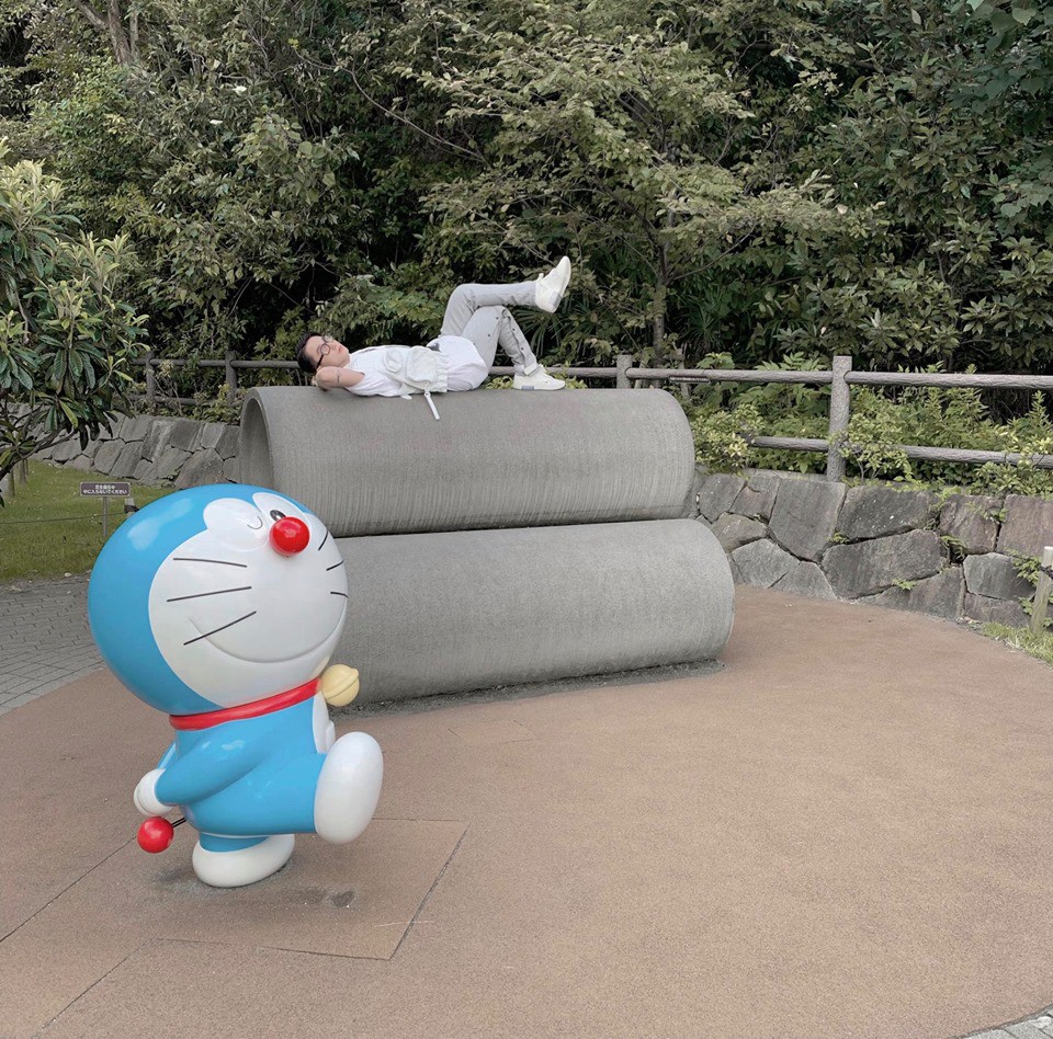 Ảnh Doraemon có sừng: \