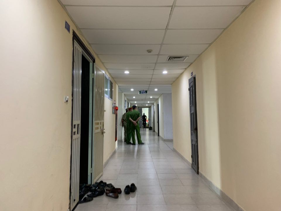 Khu nhà xảy ra vụ việc.
