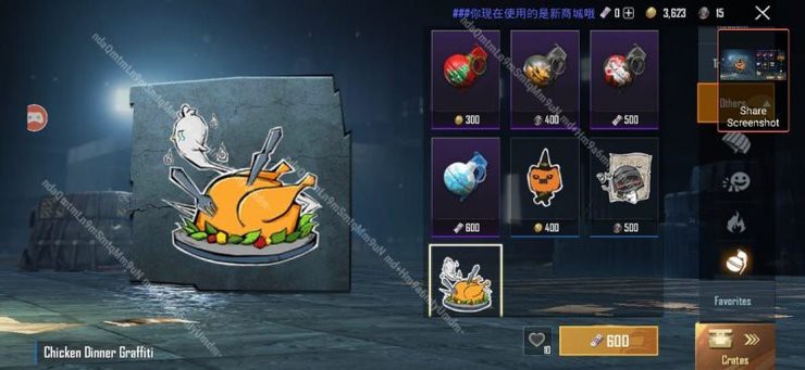 PUBG Mobile: Th&ecirc;m nhiều th&uacute; vị mới trong bản cập nhật 0.15.0, người chơi c&oacute; thể vẽ vời với nh&atilde;n d&aacute;n Graffiti - Ảnh 2.