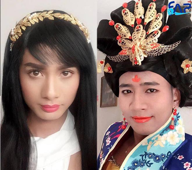 Huỳnh Phương v&agrave; những m&agrave;n giả g&aacute;i b&eacute;n như c&aacute;i ch&eacute;n: Đứng với Sĩ Thanh chắc cũng ra d&aacute;ng chị em một nh&agrave; lắm! - Ảnh 2.