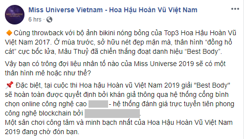 Hoa hậu Hoàn vũ Việt Nam 2019: Thi hình thể mà để khán giả vote, ai đông fan nhất là thắng? - Ảnh 1.