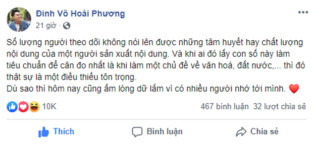 Đòi hỏi có 1 triệu followers của Nas khiến Khoai Lang Thang lên tiếng: Dân mạng Việt có đang quá nhạy cảm khi chưa gì đã... tự ái? - Ảnh 2.