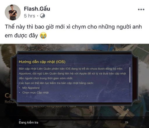 Liên Quân Mobile: Hàng loạt tuyển thủ, streamer than trời kêu đất vì phiên bản trên iOS đang đứng hình - Ảnh 4.