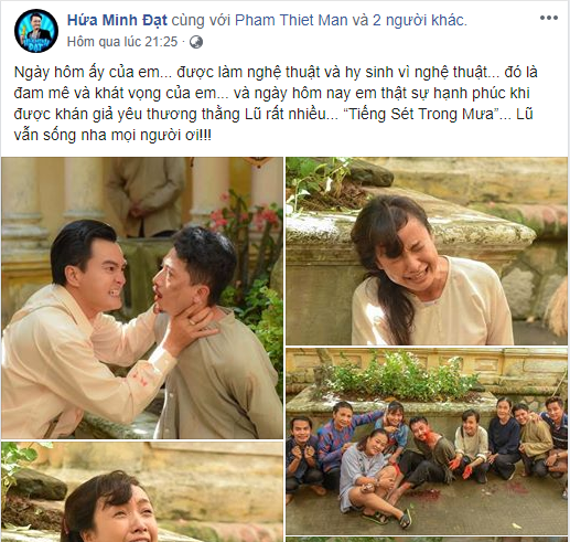 Vừa chết tức tưởi ở Sét Trong Mưa, Hứa Minh Đạt lên Facebook trấn an khán giả sẵn tiện spoil luôn vai mình chưa hết? - Ảnh 5.