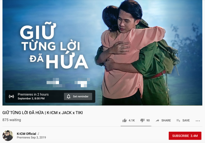 Vừa có thành tích vượt Sơn Tùng, Jack và K-ICM tiếp tục đùa giỡn với khán giả khi premiere MV mới với tên... chẳng liên quan teaser - Ảnh 1.