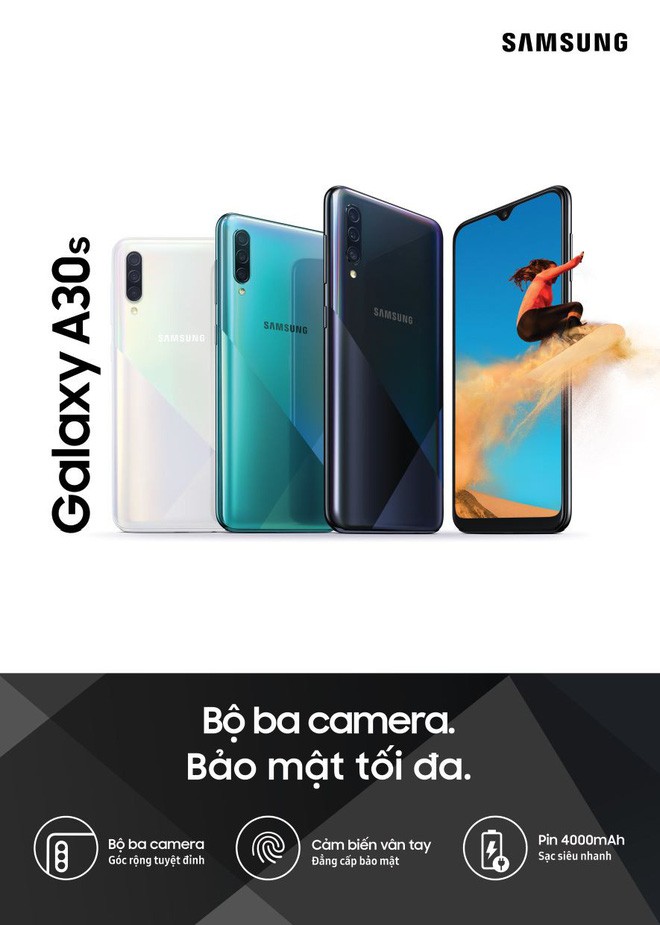 Samsung đánh úp fan bằng bộ ba Galaxy A50s, Galaxy A30s và Galaxy Tab S6 mới toanh: Dáng trẻ trung, giá hấp dẫn! - Ảnh 6.