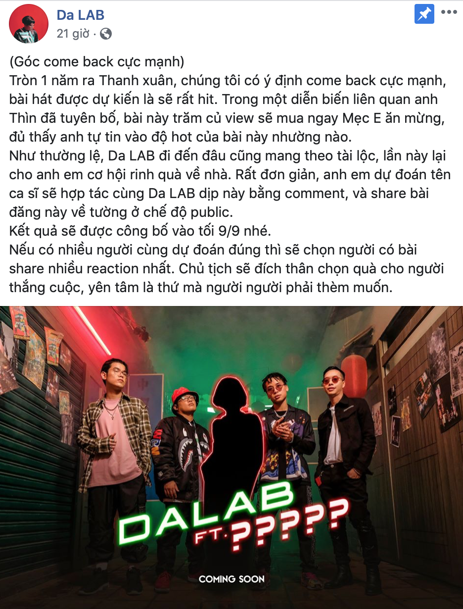 Da LAB hợp tác với nữ ca sĩ tóc ngắn cho màn come back, fan suy đoán đủ ...