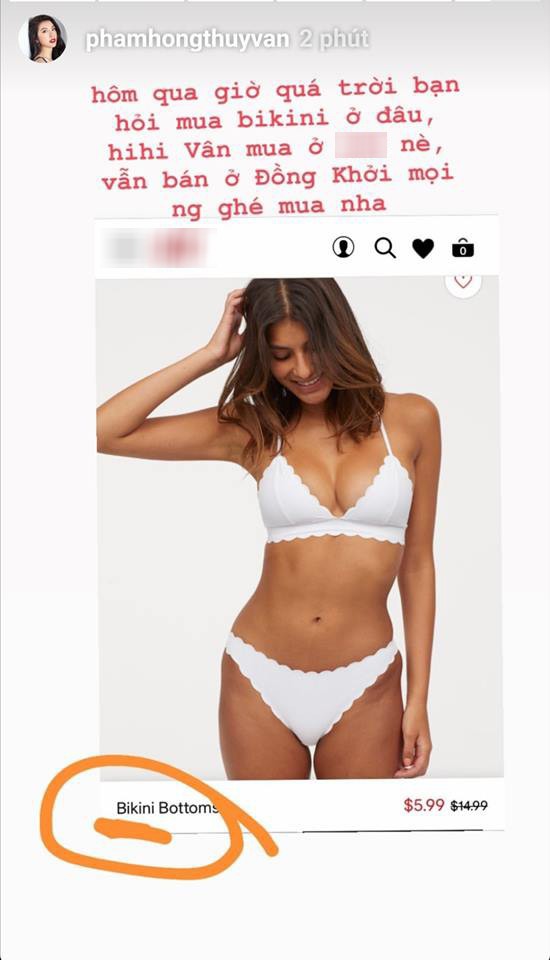 Thúy Vân bị soi mặc bikini không khác gì nội y, thú vị hơn là còn đụng hàng với Phạm Hương - Ảnh 5.