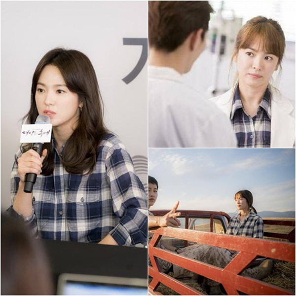 Chiếc áo sơ mi Song Hye Kyo mới mặc có liên quan mật thiết đến Song Joong Ki?  - Ảnh 2.