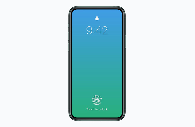 iPhone 2020 c&oacute; thể sẽ mất tai thỏ, lại th&ecirc;m cảm biến Touch ID dưới m&agrave;n h&igrave;nh - Ảnh 2.